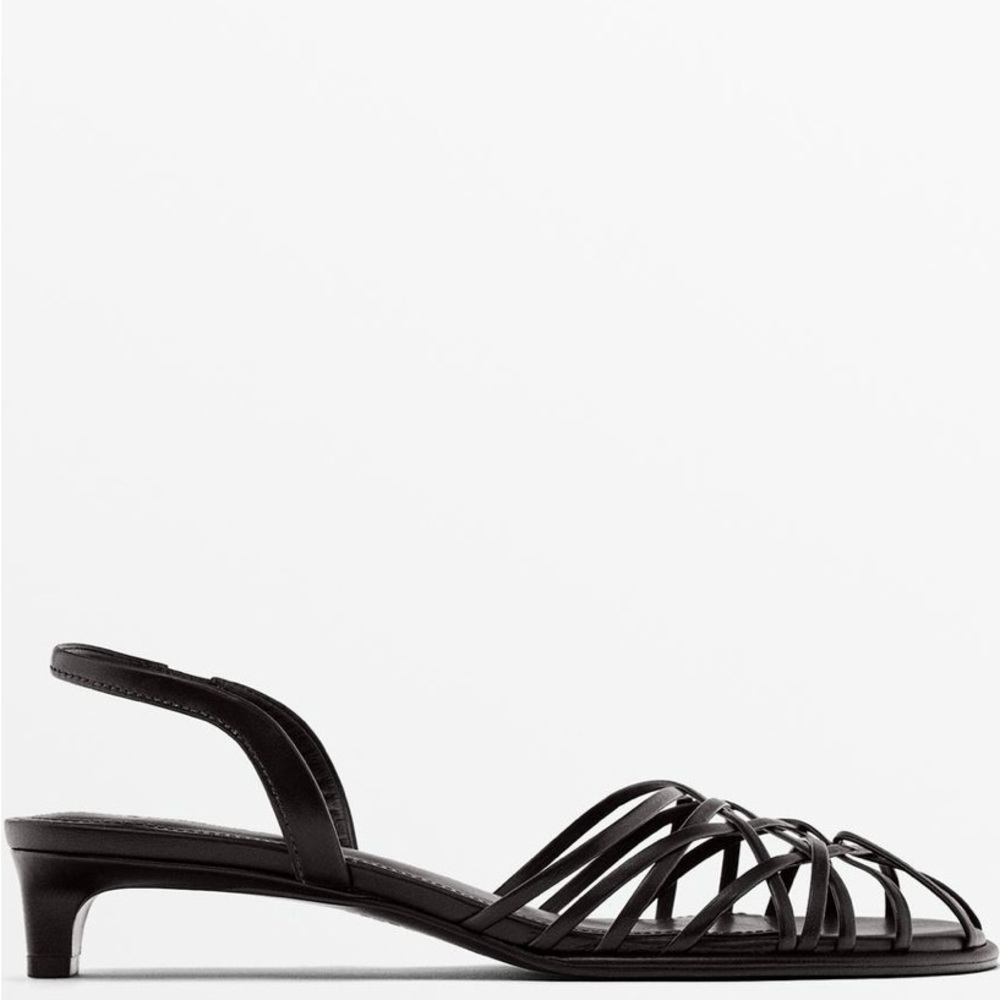 Massimo Dutti Sandals size 8 Brown
